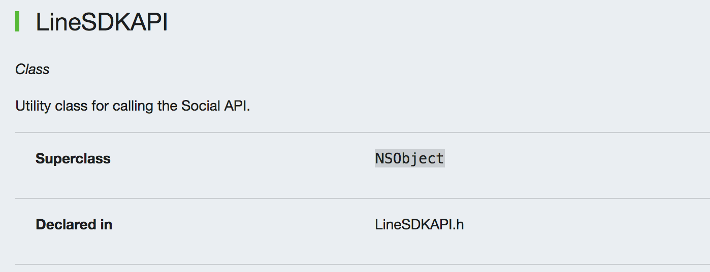 Custom element applied on LINE Developers site