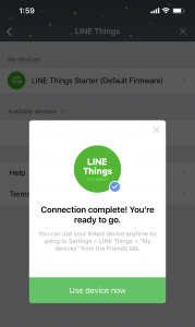 Trying out LINE’s IoT Platform through LINE Things Developer Trial